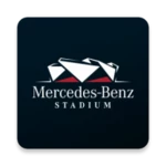 mercedes-benz stadium android application logo